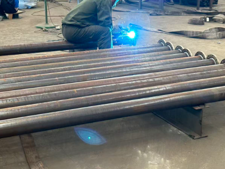 20#无缝注浆管加工108*6钢花管棚管